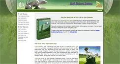 Desktop Screenshot of golfdriverswing.net